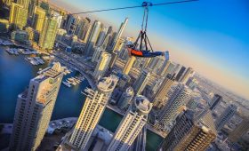 Dubai Zipline Macerası